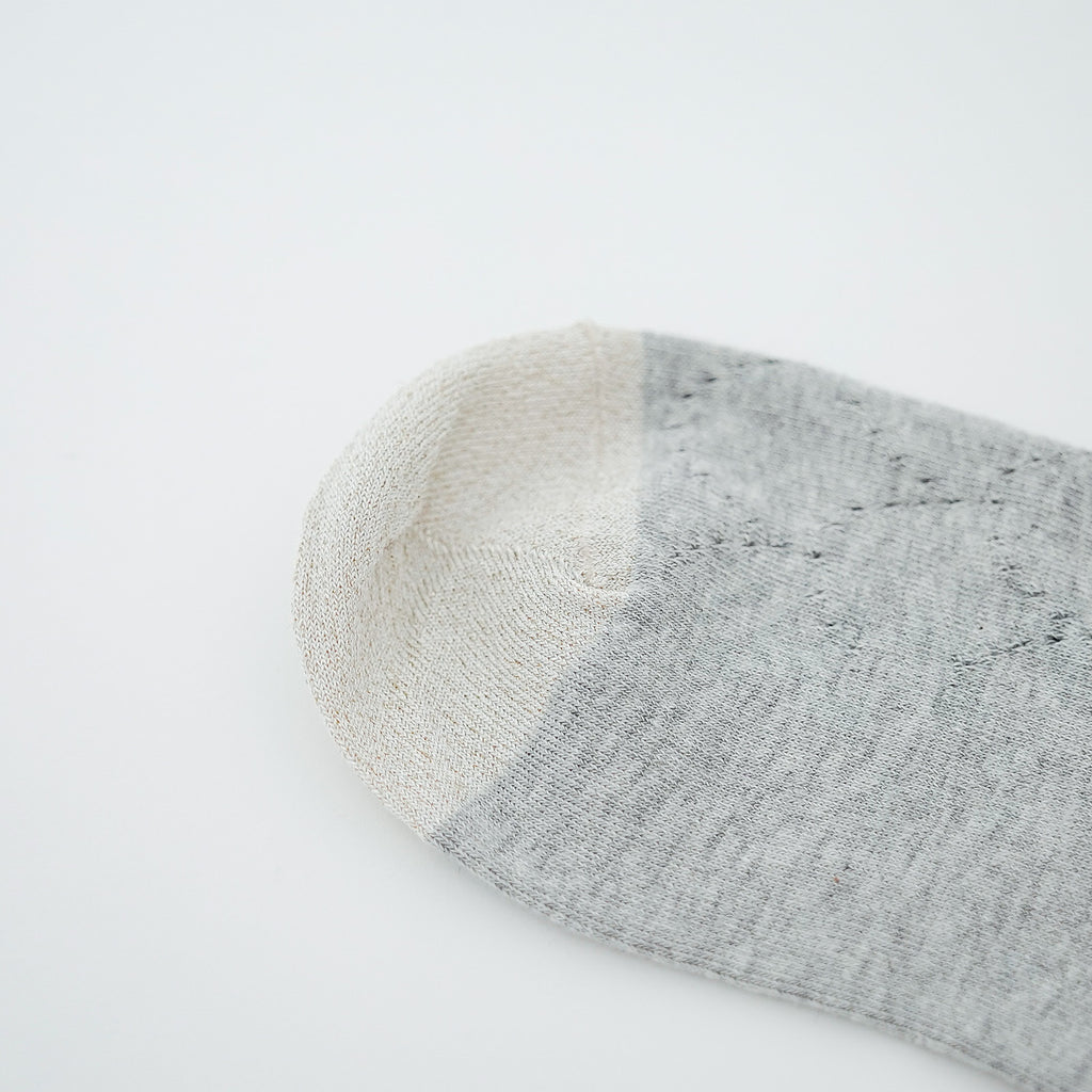 KURI BOTELLA ポワソンコットンタイツ ライトグレー