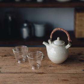 クラフトユー 耐熱の高台グラス