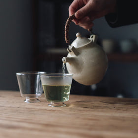 クラフトユー 耐熱の高台グラス