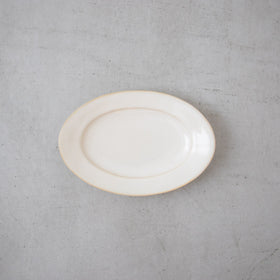 Awabi ware オーバル皿 S