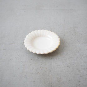Awabi ware ひまわり豆皿