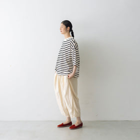 Laboratory ドルマンスリーブデラヴェボーダーTシャツ