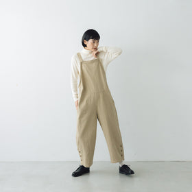 Laboratory LABOUR サロペット ベージュ