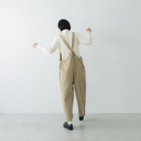 Laboratory LABOUR サロペット ベージュ