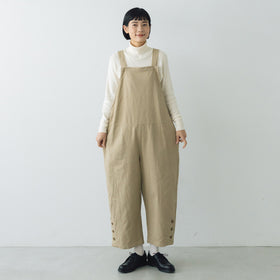 Laboratory LABOUR サロペット ベージュ