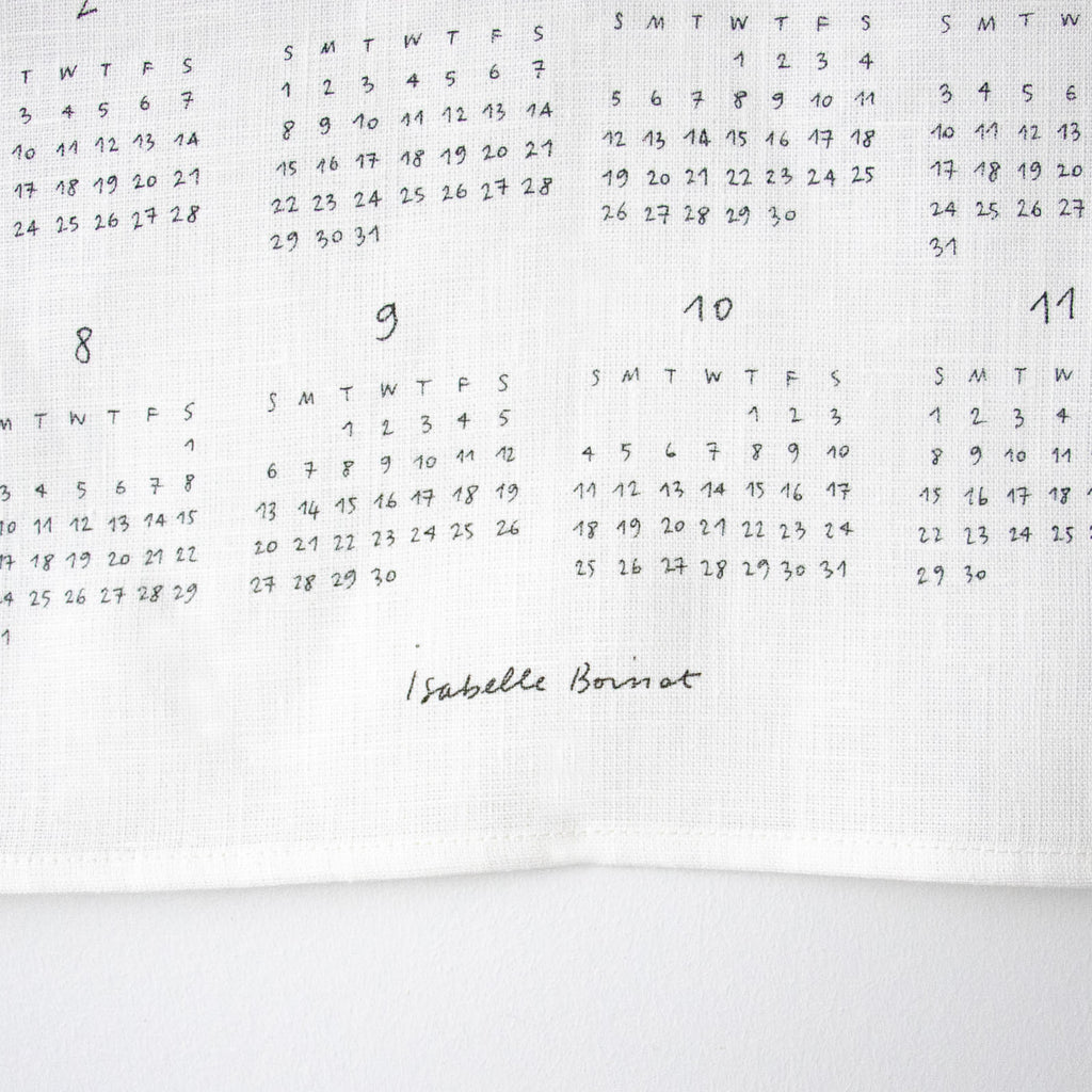 fog linen work 2026 リネンカレンダー