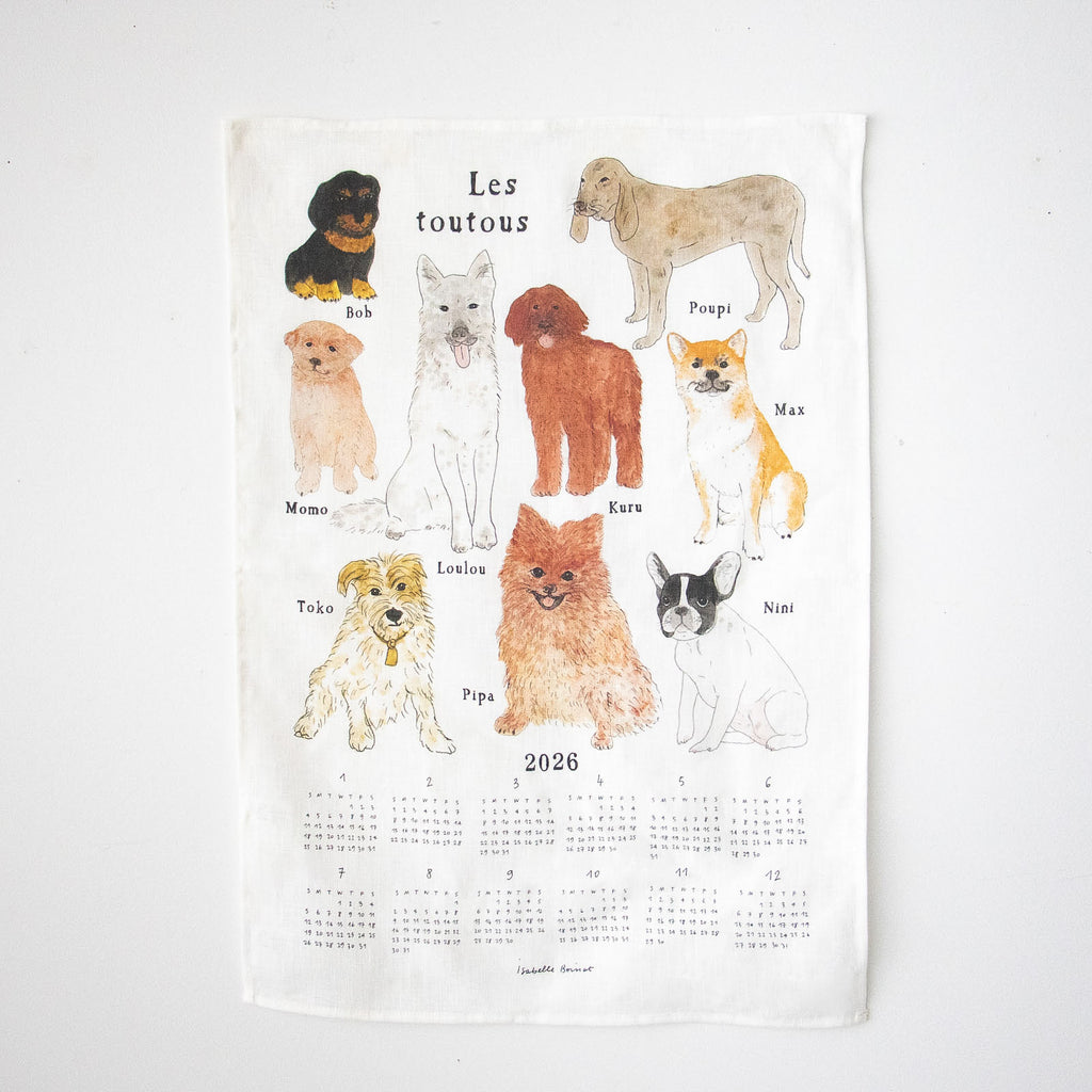 fog linen work 2026 リネンカレンダー