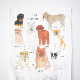 fog linen work 2026 リネンカレンダー