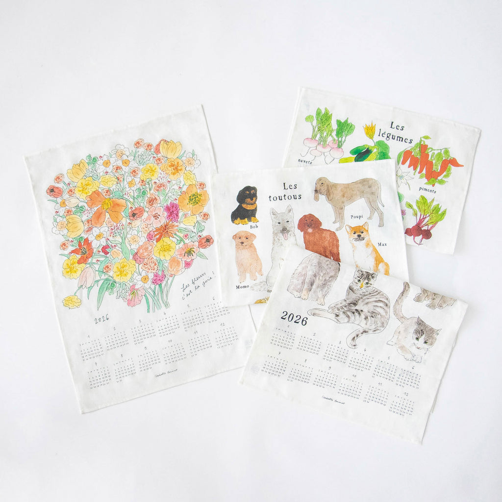 fog linen work 2026 リネンカレンダー