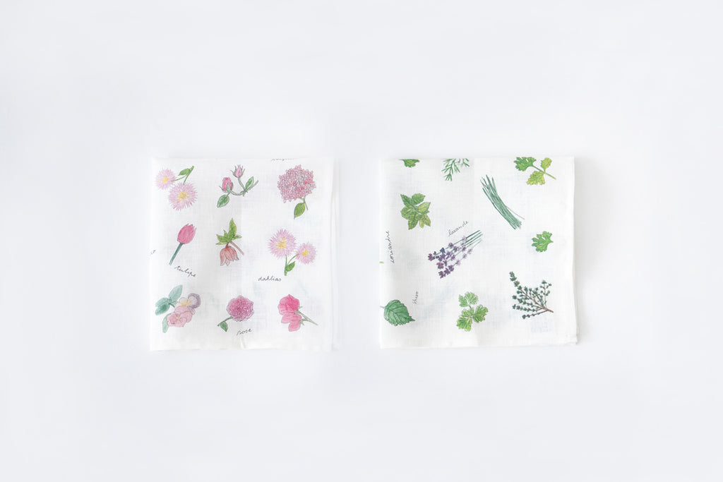 fog linen work isabelle boinot ハンカチ