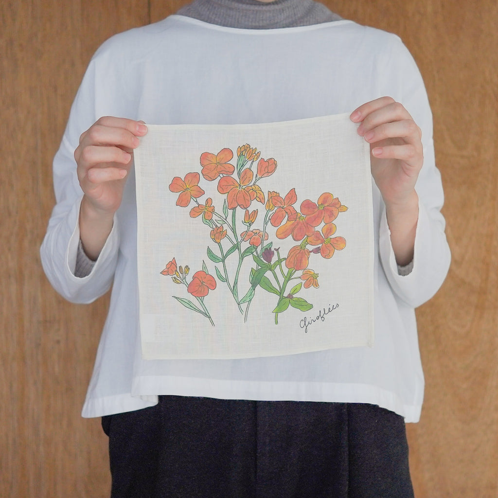 fog linen work isabelle boinot ミニハンカチ