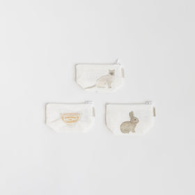 fog linen work isabelle boinot  ミニポーチ