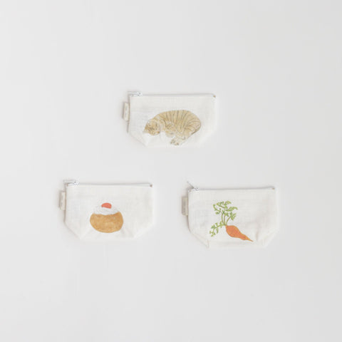 fog linen work isabelle boinot ミニポーチ