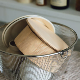 すっきり暮らす水切かご(丸)