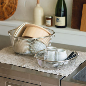 すっきり暮らす水切かご(丸)