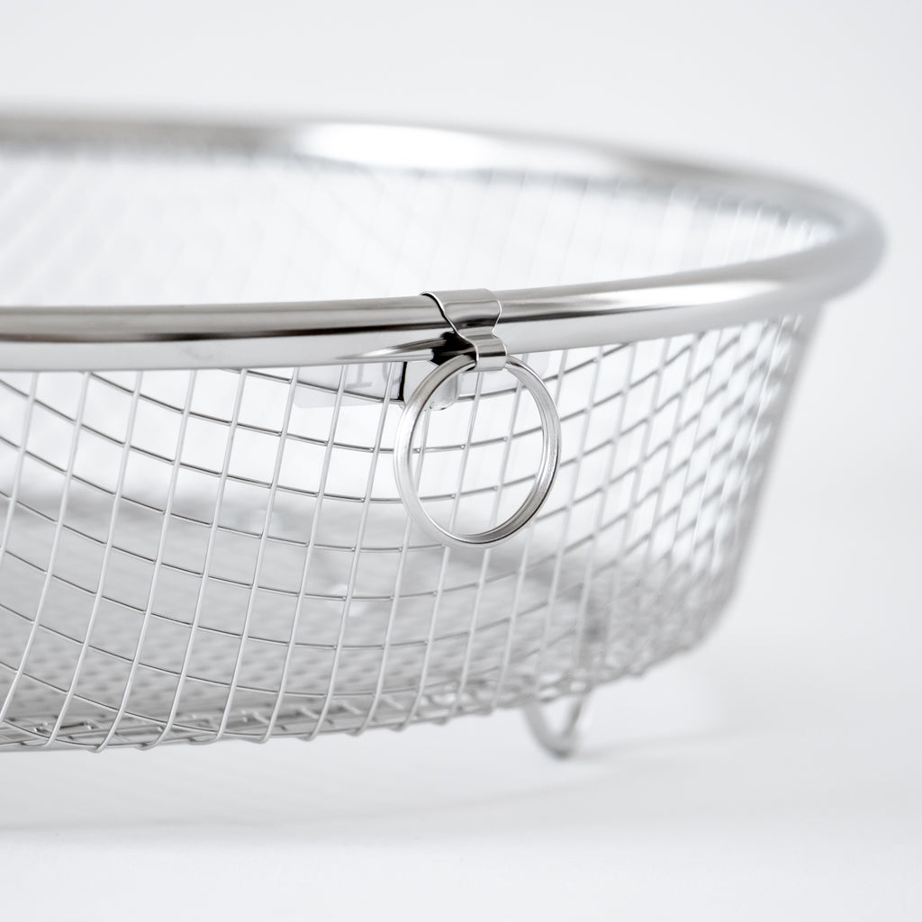 すっきり暮らす水切かご(丸)