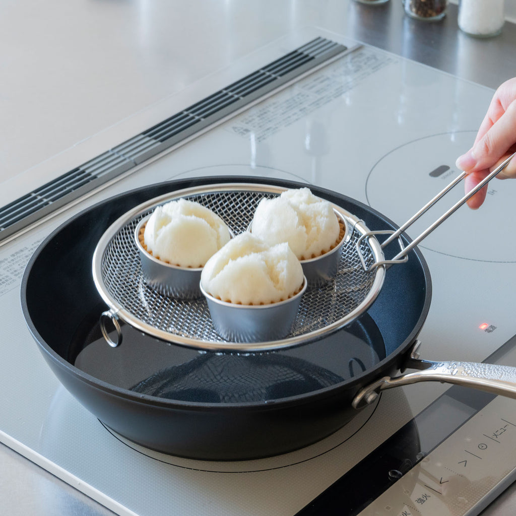 すっきり暮らす盆ざる 持ち上げフック付