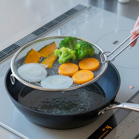 すっきり暮らす盆ざる 持ち上げフック付