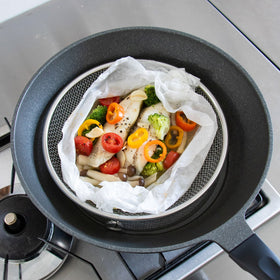 すっきり暮らす盆ざる 持ち上げフック付