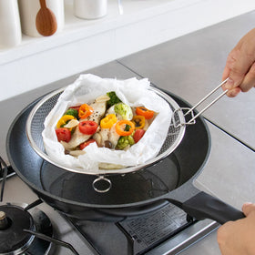 すっきり暮らす盆ざる 持ち上げフック付