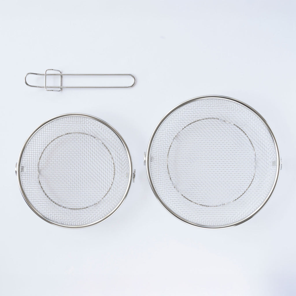 すっきり暮らす盆ざる 持ち上げフック付