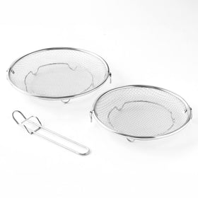 すっきり暮らす盆ざる 持ち上げフック付