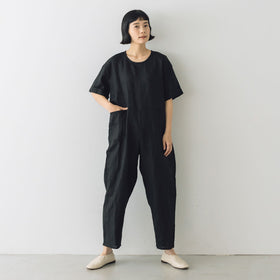 fog linen work ルミ ジャンプスーツ ブラック