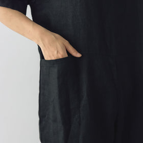 fog linen work ルミ ジャンプスーツ ブラック