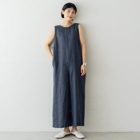 【SALE】 fog linen work アリヤジャンプスーツ