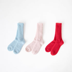 fog linen work モヘヤソックス