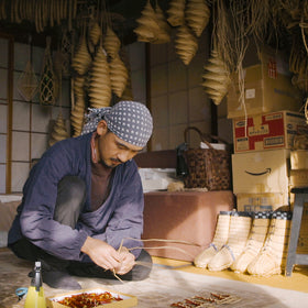 魔除けのしめ飾り