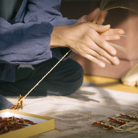 魔除けのしめ飾り