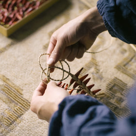 魔除けのしめ飾り