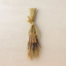 しめ飾り 宝珠稲穂三段