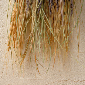 しめ飾り 宝珠稲穂三段