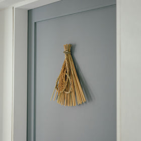 しめ飾り 末広出芽繁栄