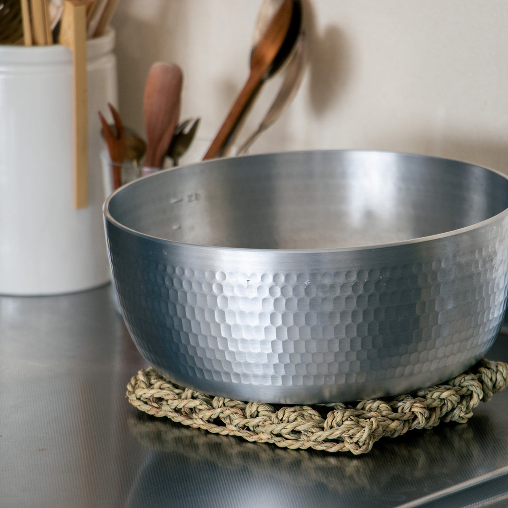 中尾アルミ製作所 打出ヤットコ鍋 ガス火用