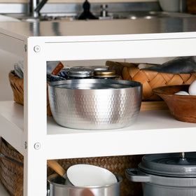 中尾アルミ製作所 打出ヤットコ鍋 ガス火用