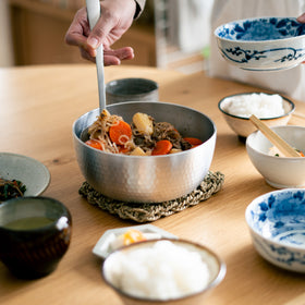 中尾アルミ製作所 打出ヤットコ鍋 ガス火用