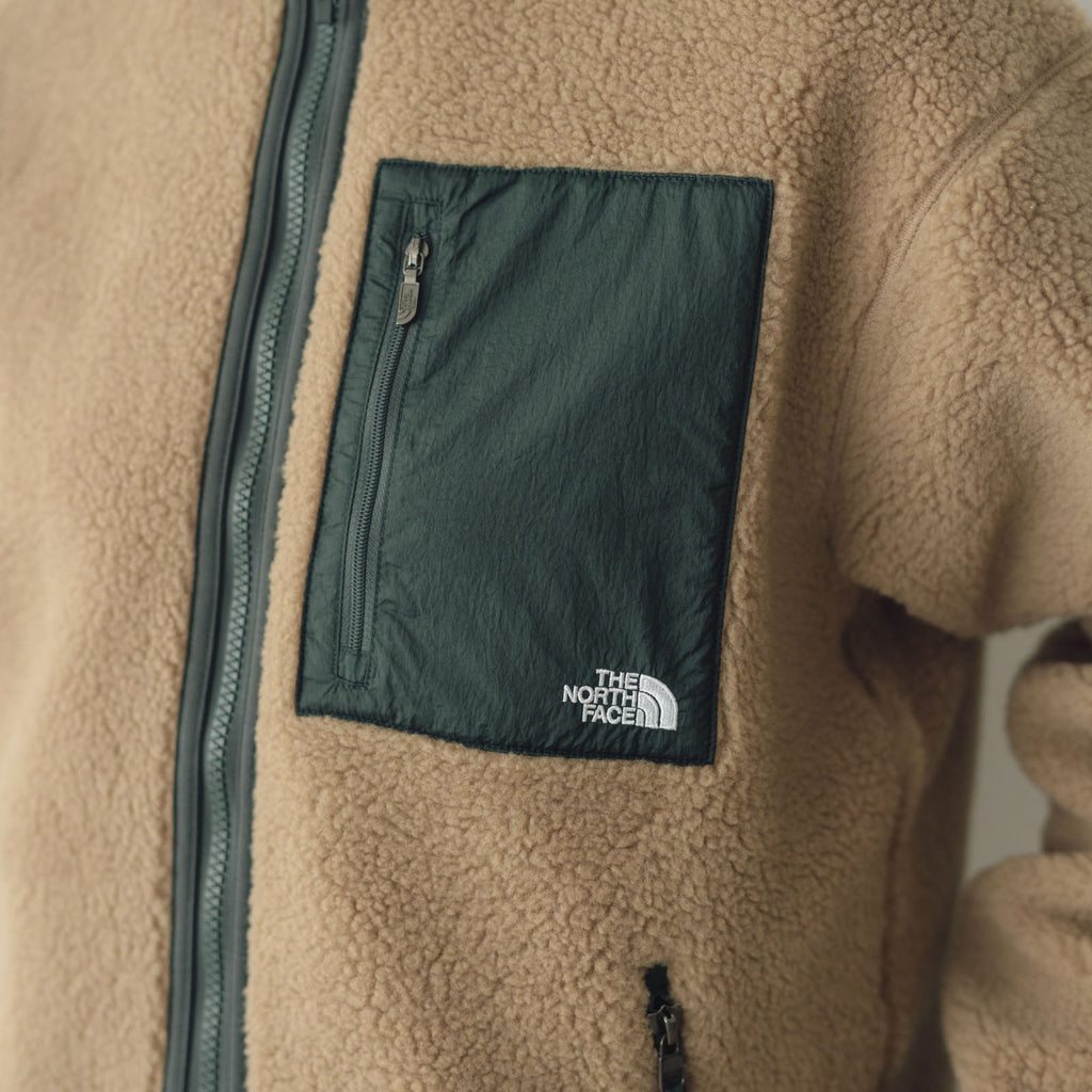THE NORTH FACE リバーシブルエクストリームパイルフリースジャケット クラシックカーキ×アルパイン(XS)