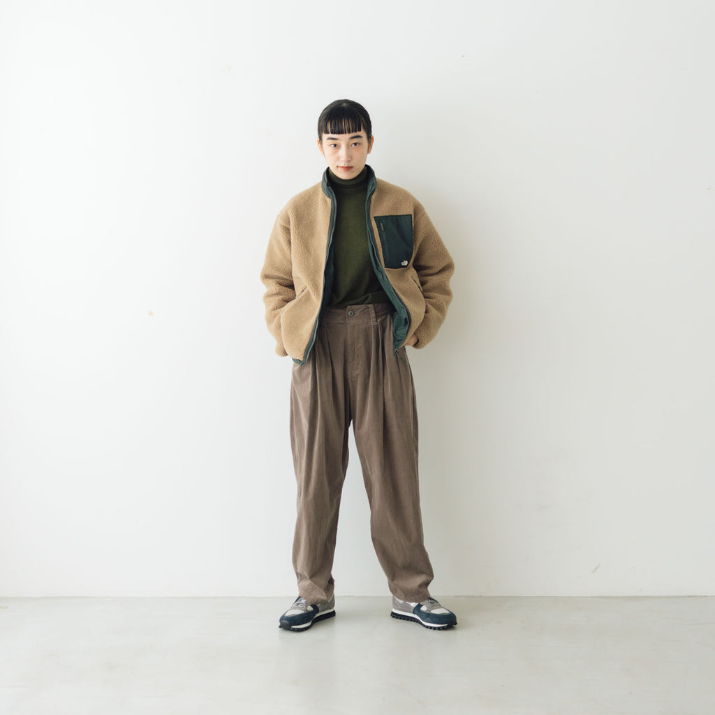 THE NORTH FACE リバーシブルエクストリームパイルフリースジャケット クラシックカーキ×アルパイン(XS)