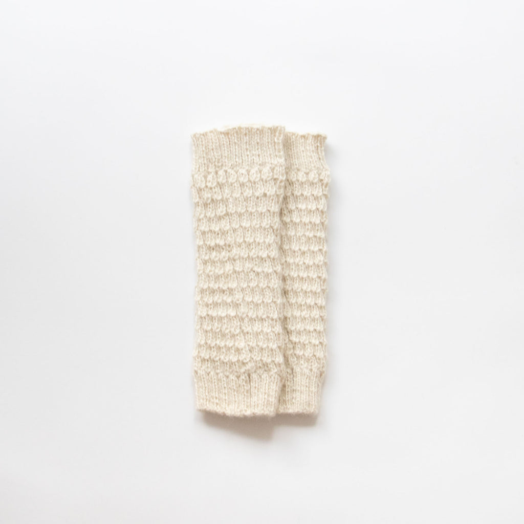 odnu ALPACA LEG-WARMER ホワイト