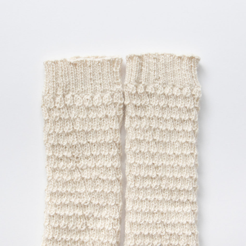 odnu ALPACA LEG-WARMER ホワイト