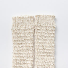 odnu ALPACA LEG-WARMER ホワイト