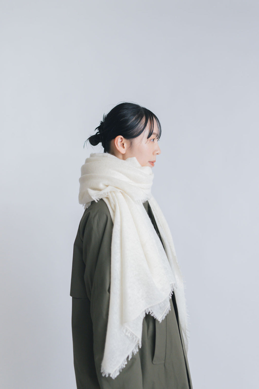 odnu CASHMERE FELTED STOLE