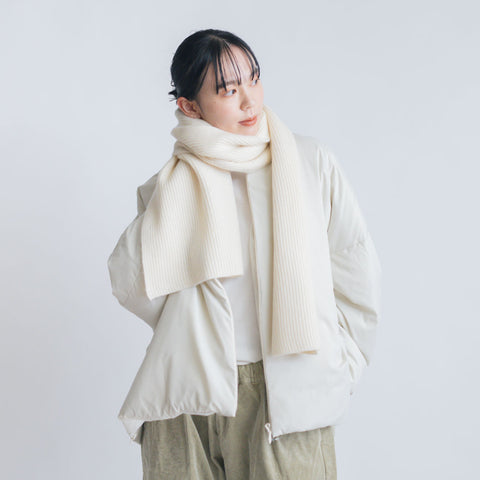 odnu CASHMERE RIB STOLE