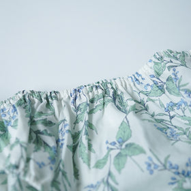 TESHIKI パンツ FLOWER PRINT BLUE FLOWER