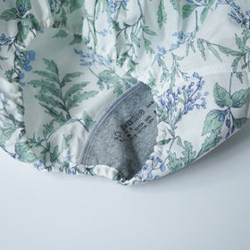 TESHIKI パンツ FLOWER PRINT BLUE FLOWER