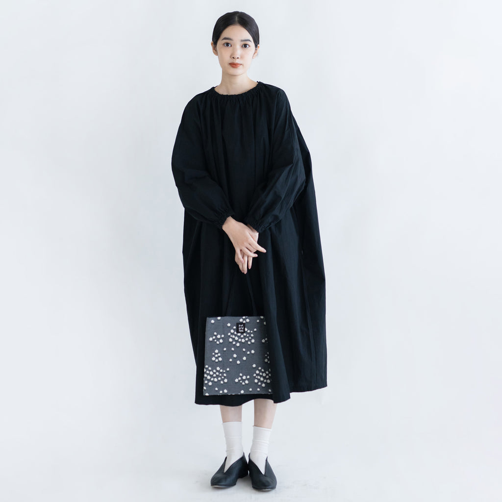 pot and tea スモックボリュームワンピース