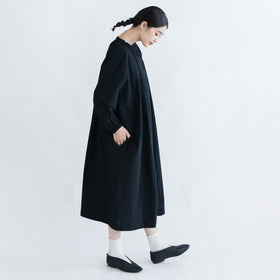 pot and tea スモックボリュームワンピース